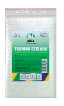 BOLL WŁÓKNO TKANINA SZKLANA 200g/m2 0,5m2