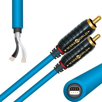 Wireworld Stream kabel stereo 2xRCA cinch 0.5m