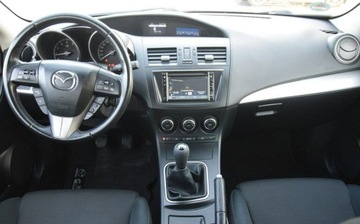 Mazda 3 II Hatchback Facelifting 1.6 MZR 105KM 2012 Mazda 3 1.6B 114 TYS KM Navi Brazowy Metalik 2 KPL KOL Sprowadzony, zdjęcie 19