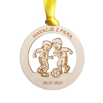 Medal zawody piłkarskie piłka nożna dla dzieci