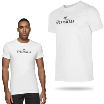 Koszulka męska 4F sportowa t-shirt bawełna