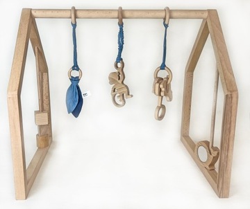 Baby gym - stojak edukacyjny Gugu the Hero Blue