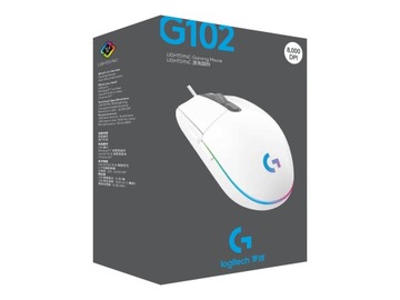 Mysz LOGITECH G102 Lightsync 8000 dpi