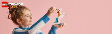 LEGO CREATOR Волшебный единорог 3 в 1 31140