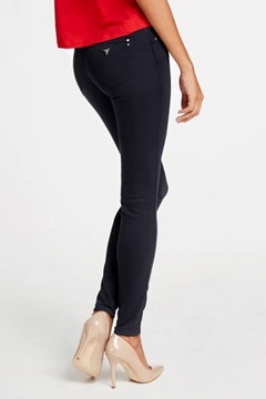 GUESS GRANATOWE SPODNIE SKINNY (29)