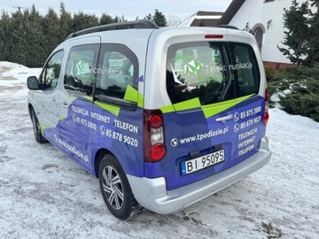 Citroen Berlingo II Van Facelifting 1.6 VTi 98KM 2014 Citroen Berlingo 1.6 98KM Klima Salon Polska F-VAT Cena brutto Gotowa do j, zdjęcie 8