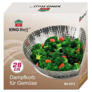 KOSZYK PAROWY DO WARZYW 28CM KINGHoff KH-3313