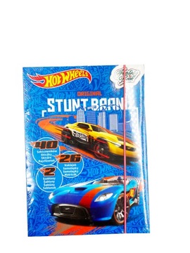 Szkicownik HOT WHEELS szablony naklejki kolorowanka