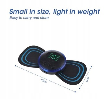 Массажер для шеи, шеи, спины и тела Shiatsu EMS.