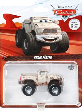 AUTA CARS SAMOCHOD CRAIG FASTER 1:55 MATTEL