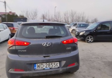 Hyundai i20 I Hatchback 5d Facelifting 1.2 DOHC 85KM 2015 Hyundai i20 2015r, 1.2 Benzyna LPG. Lekko uszkodzony przod. Jezdzi. 1.2, zdjęcie 17