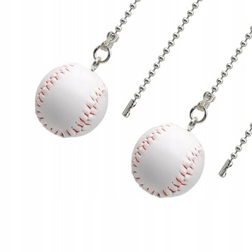 Бейсбольная удлинительная молния с легкой цепочкой 2 шт.