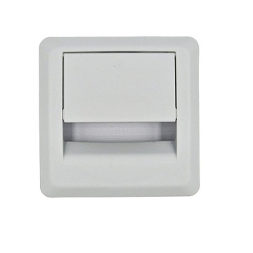 Przepust kabla kwadratowy przelotka j. szary