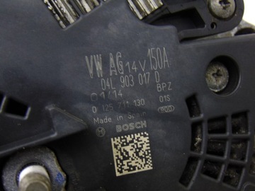 ALTERNÁTOR 150A AUDI A4 B8 FACELIFT 2.0 TDI 04L903017D