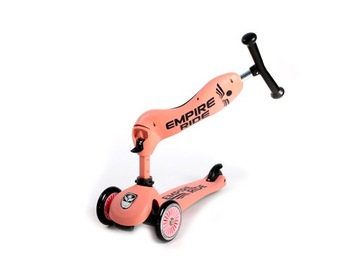 ДЕТСКИЙ САМОКАТ EMPIRE RIDE RIDE 2в1 ТЕМНО-РОЗОВЫЙ SCOOT HIGHWAYKICK