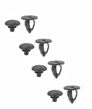 SPINKA TAPICERKI BOCZKÓW RENAULT 4 sztuki