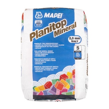 Tynk mineralny MAPEI PLANITOP MINERAL 2,0MM 25 kg
