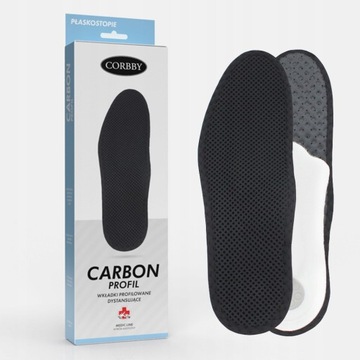 Wkładki z węglem aktywnym CORBBY CARBON PROFIL 44