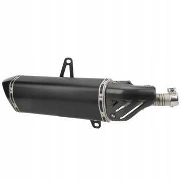 Задняя труба глушителя мотоцикла с