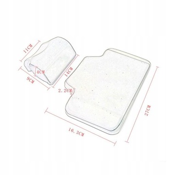 Универсальный коврик на спинку заднего пассажира.