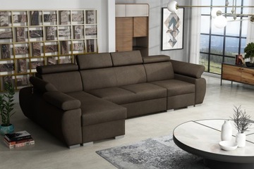 BOSTON II kanapa rogowa rozkładana nowoczesna sofa