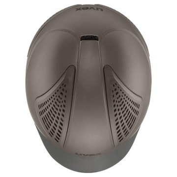 Kask jeździecki Uvex Exxential III mocca mat S-M. (55-57cm)