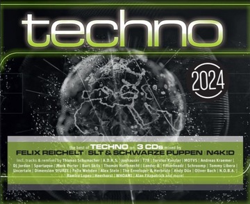 Techno 2024 3CD Talla 2XLC Felix Reichelt N4K!D SLT Andreas Kraemer