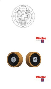 Опорное колесо BT/Still/Linde 125/50-105/20 WICKE