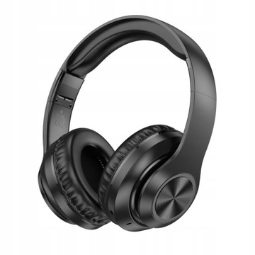 Borofone Słuchawki nauszne BO24 Gratified bluetooth czarne