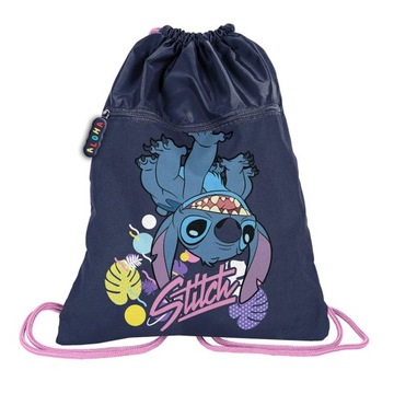 Worek szkolny na buty worko plecak z kieszenią Beuniq Lilo i Stitch Stich