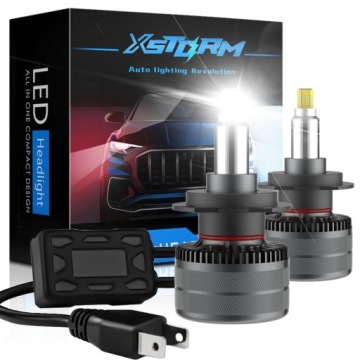 Led Žárovky H7 Xstorm 150W 360° 24000LM Výkon Pro Retrofit Silniční Čočky