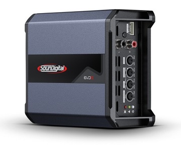 Мощный 1-канальный моноблочный усилитель SoundDigital EVO5 800.1 800 Вт RMS 2 Ом