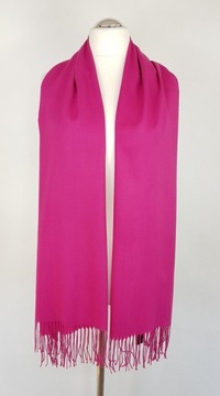 491 ЭЛЕГАНТНЫЙ ШАРФ СТРОЙНО-РОЗОВЫЙ КАШЕМИР
