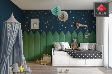 МЯГКИЕ НАСТЕННЫЕ ПАНЕЛИ Студия обивки PŁOTEK POINT 110x20 см