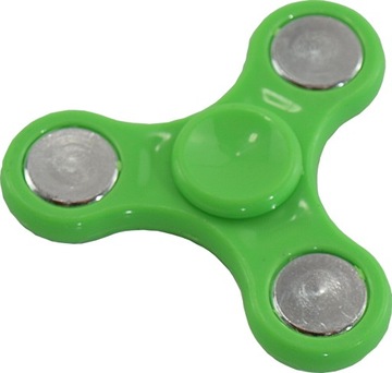 HAND FIDGET SPINNER ANTYSTRESOWA ZABAWKA zielony