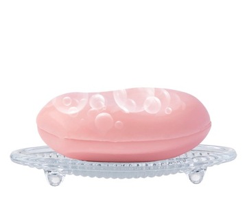 МЫЛЬНИЦА, гламурная СТЕКЛЯННАЯ мыльница