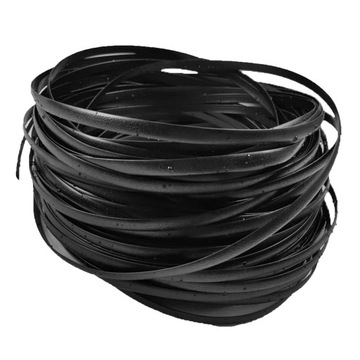 Zestaw naprawczy wikliny Materiały do naprawy wikliny Plastikowy materiał rattanowy w kolorze czarnym