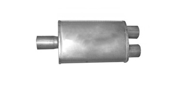 TŁUMIK UNIWERSALNY MONTAŻOWY 2x1 fi 55mm 3 RURY