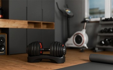 РЕГУЛИРУЕМАЯ Гантель с подставкой Athler Lion 60 CAST IRON 2,5 - 24 кг