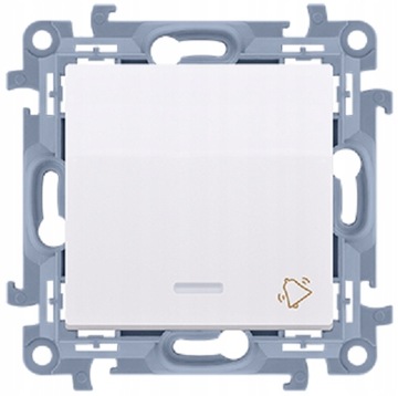 SIMON 10 Przycisk dzwonek z podświetleniem LED