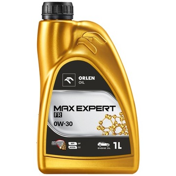 Olej Silnikowy Syntetyczny Orlen Oil MAX EXPERT FR 0W-30 | 1L