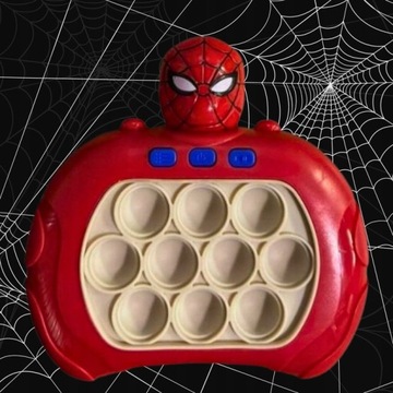 Электронная игра «Человек-паук» Pop It, аркадная консоль, 80 уровней