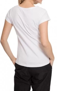 Koszulka Craghoppers 38 biała grafika E2548