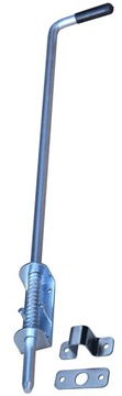 Rygiel długi Sprężyna, Zasuwa do do bramy L=800mm
