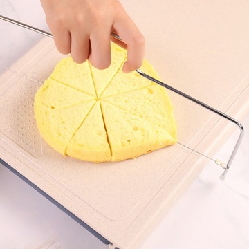 ДЛИННЫЙ ОСТРЫЙ 2-СТРУННЫЙ НОЖ ДЛЯ НАРЕЗКИ, НАРЕЗКИ, БИСТИКА, ТОРТА