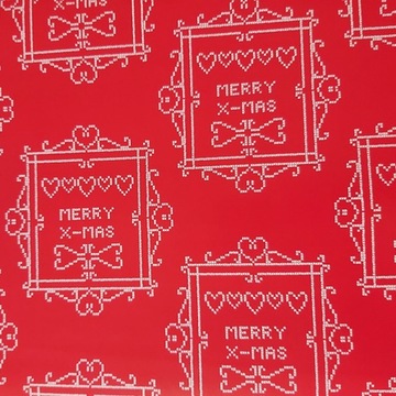 Papier świąteczny Merry X-mas 57cmx25m 20m87