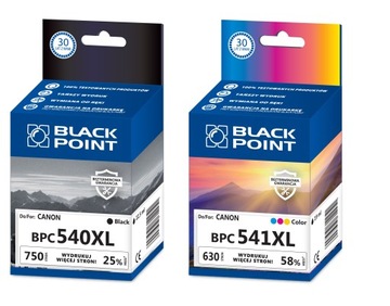 Tusze do Canon PG540 CL541 MG3650 TS5150 MG3650 XL
