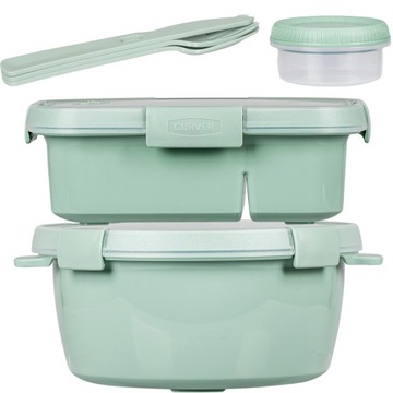 ZESTAW POJEMNIKI NA ŻYWNOŚĆ ORGANIZER EKO LUNCH HQ