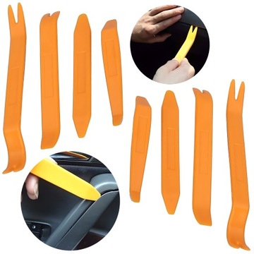 4X СЪЕМНИКИ КЛЮЧЕЙ, ИНСТРУМЕНТЫ ДЛЯ СНЯТИЯ ОБИВКИ РАДИО, НАБОР ОТКРЫВАТЕЛЯ РАДИО