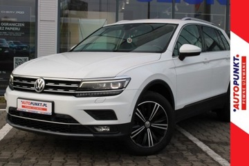 Volkswagen Tiguan II SUV 2.0 TDI 190KM 2020 Volkswagen Tiguan HIGHLINE 2.0 TDI 190 KM 4x4